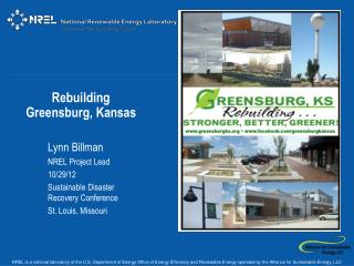 Rebuilding Greensburg, Kansas