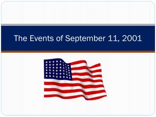 The Events of September 11, 2001