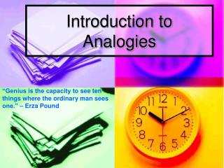 PPT - Introduction To Analogies PowerPoint Presentation, Free Download ...