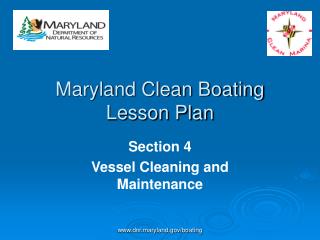 Maryland Clean Boating Lesson Plan