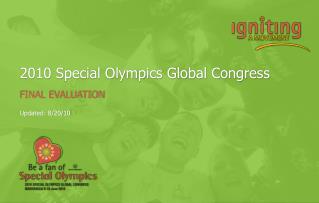 2010 Special Olympics Global Congress