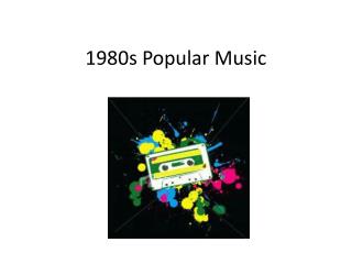 1980s Popular Music