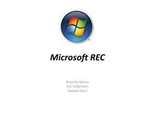 Microsoft REC