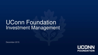 UConn Foundation Investment Management