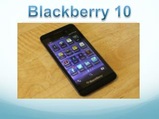 Blackberry 10