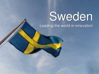 Sweden Leading the world in innovation