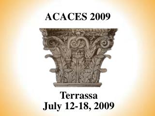 ACACES 2009