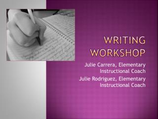 Writing Workshop