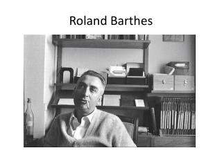 roland barthes myth today