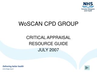 WoSCAN CPD GROUP