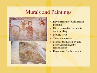 Murals and Paintings