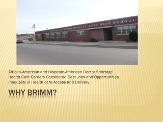 Why brimm ?