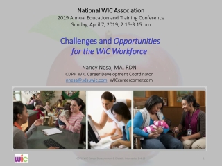National WIC Association 2019 Annual Education and Training Conference