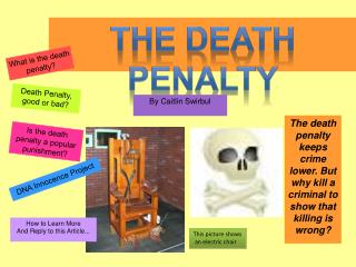 a presentation on the death penalty