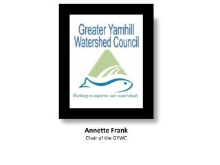 Annette Frank Chair of the GYWC