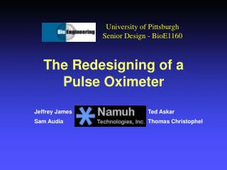 The Redesigning of a Pulse Oximeter