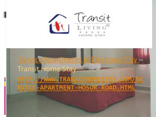 service apartments in electronic city