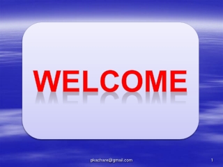 WELCOME