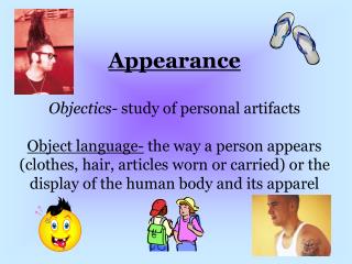 Appearance (cont).