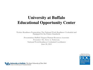 University at Buffalo Educational Opportunity Center
