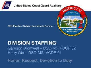 DIVISION STAFFING