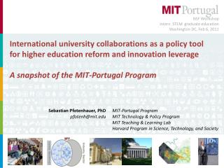 International university collaborations as a policy tool for higher education reform and innovation leverage A snapshot