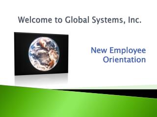 Welcome to Global Systems, Inc.