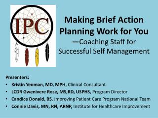 Making Brief Action Planning Work for You — Coaching Staff for Successful Self Management