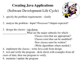 Creating Java Applications