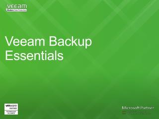 PPT - Veeam Backup Essentials PowerPoint Presentation, Free Download ...