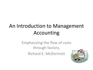 An Introduction to Management Accounting