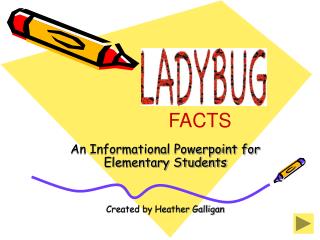 An Informational Powerpoint for Elementary Students Created by Heather Galligan