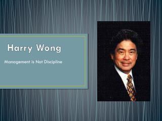 Harry Wong