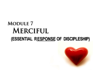 (Essential R_________ of Discipleship)