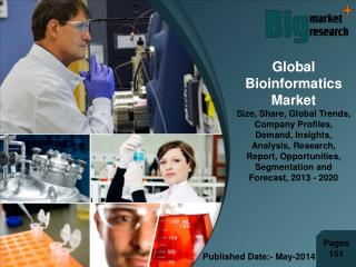 Global Bioinformatics Market