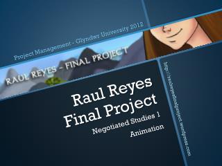 Raul Reyes Final Project