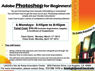 Adobe Photoshop for Beginners!