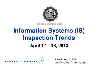 Information Systems (IS) Inspection Trends