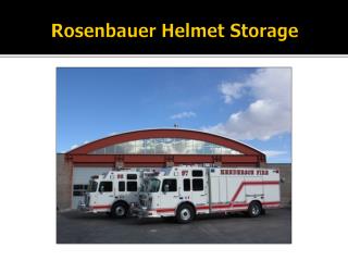 Rosenbauer Helmet Storage