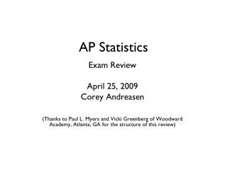 AP Statistics