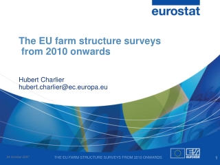 The EU farm structure surveys from 2010 onwards