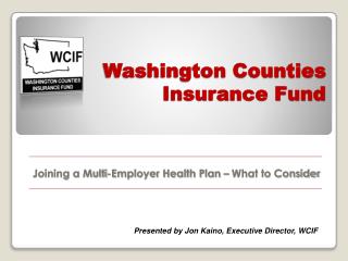 Washington Counties Insurance Fund