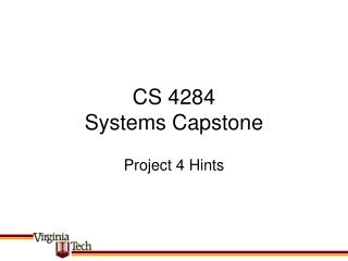 CS 4284 Systems Capstone
