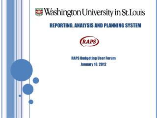 REPORTING, ANALYSIS AND PLANNING SYSTEM