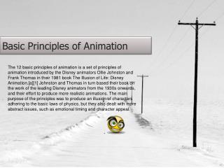 Principles of Animation