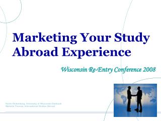 Marketing Your Study Abroad Experience