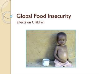 powerpoint presentation on food insecurity