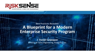 Best Practices Revealed: A Blueprint for a Modern Enterprise Security Program