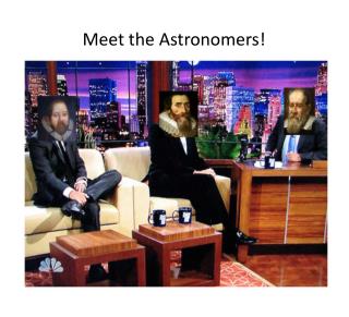 Meet the Astronomers!
