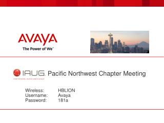 IAUG Pacific Northwest Chapter Meeting